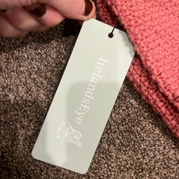 Aran Crafts Coral Knit Beanie - Picture 4 of 5